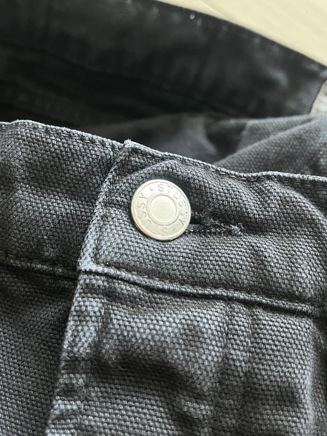 stussy 스투시 빅올진 Big Ol’ 블랙 데님 28 상품이미지4