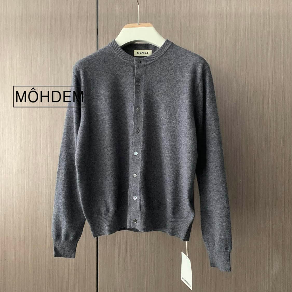 [premium]메리노 울 라운드 가디건 상품이미지7