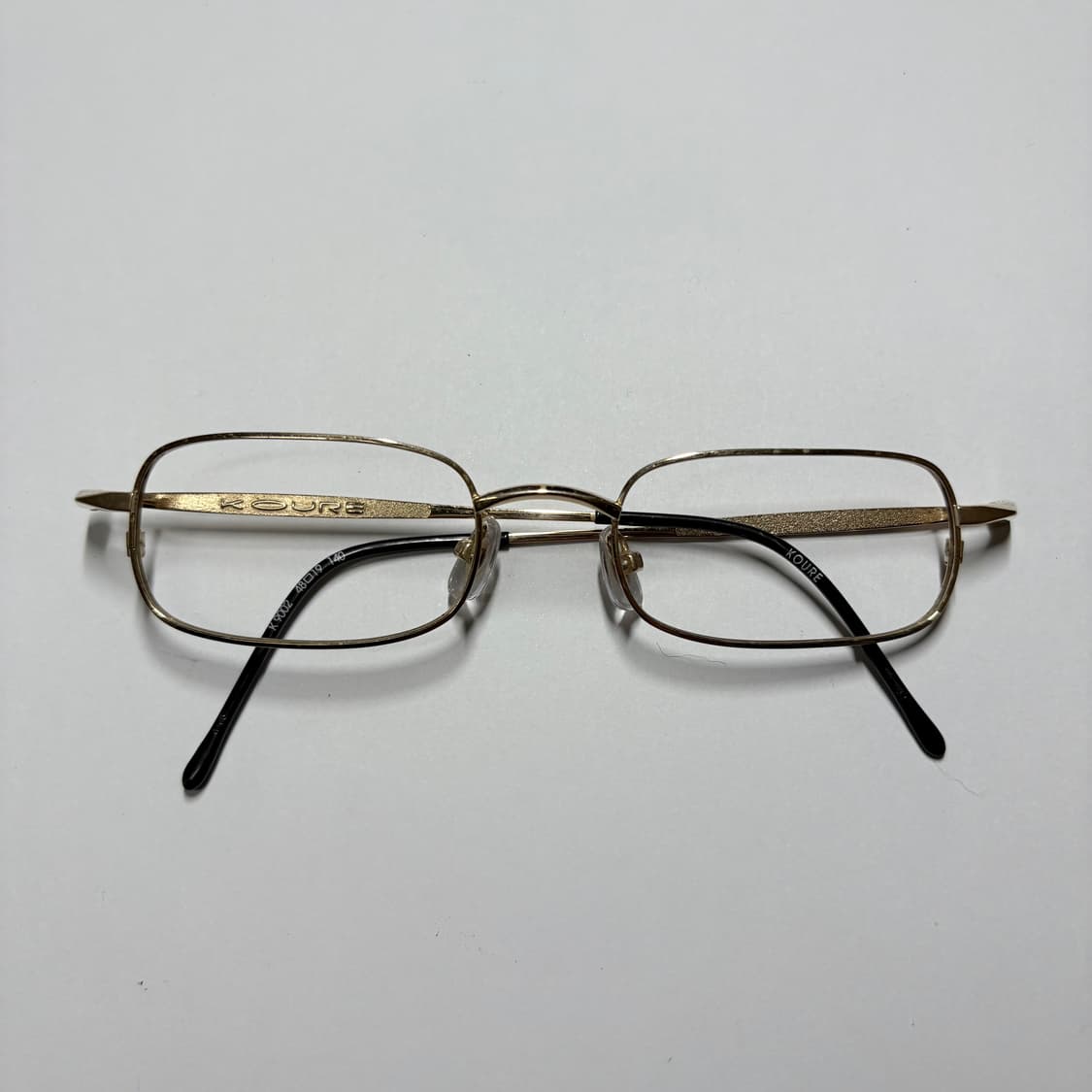 빈티지 안경(KOURE 샤프 스트레이트 안경) 상품이미지1