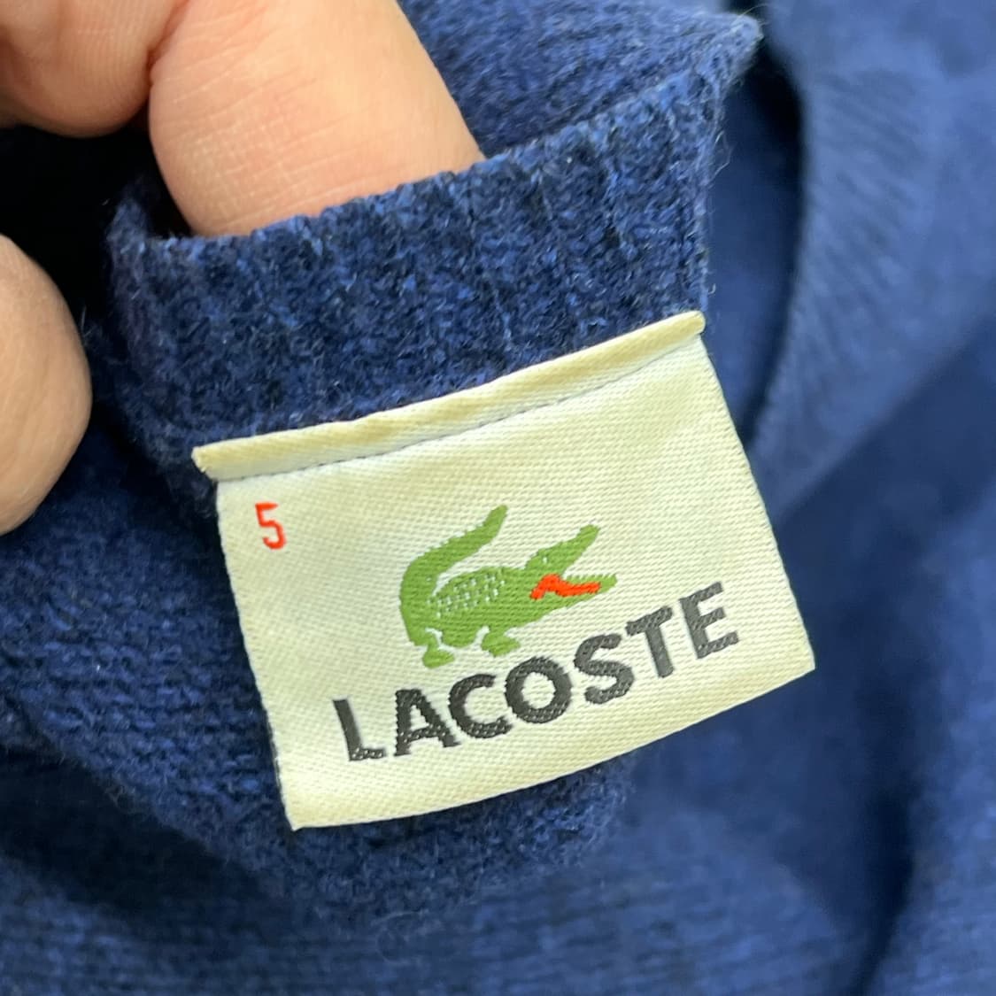 라코스테 브이넥 니트 r3058 상품이미지5