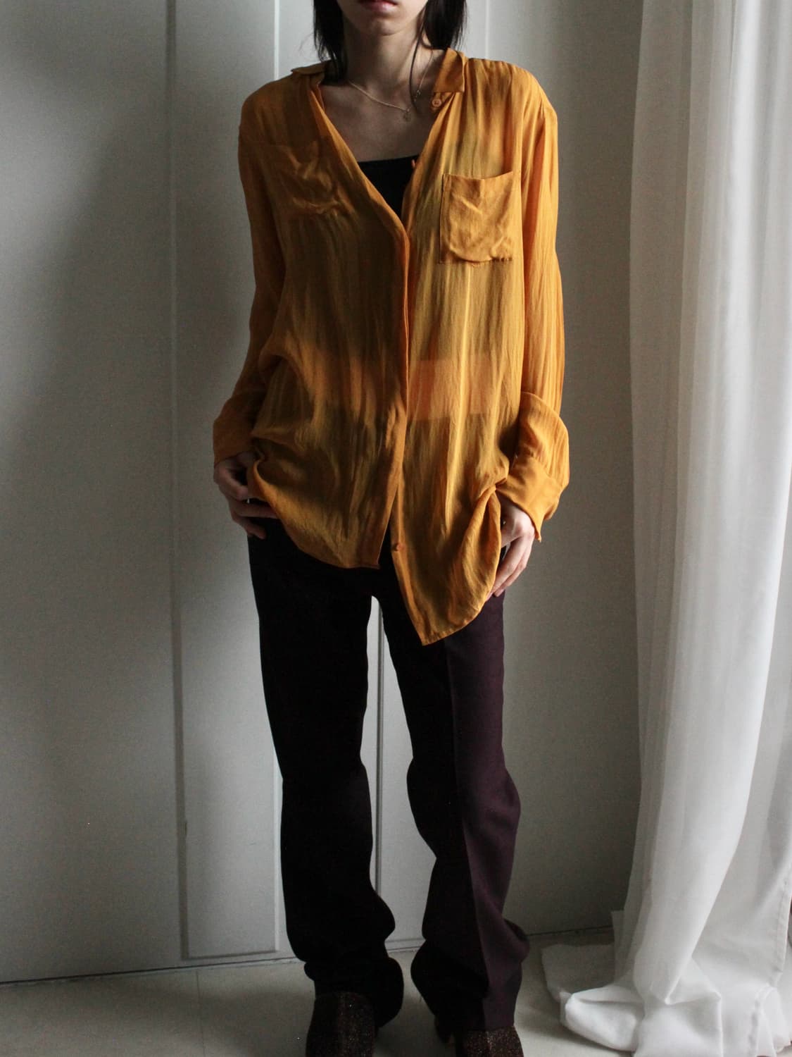 Dkny silk shirt 상품이미지4