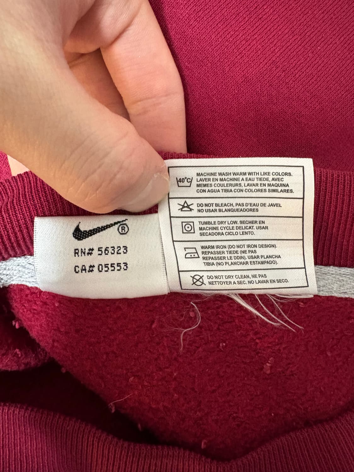 90s 나이키 자수 맨투맨 상품이미지8