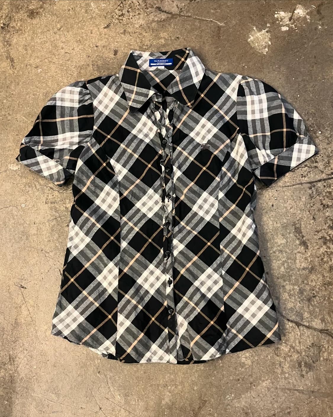 Burberry Check Puff Shirt 상품이미지6