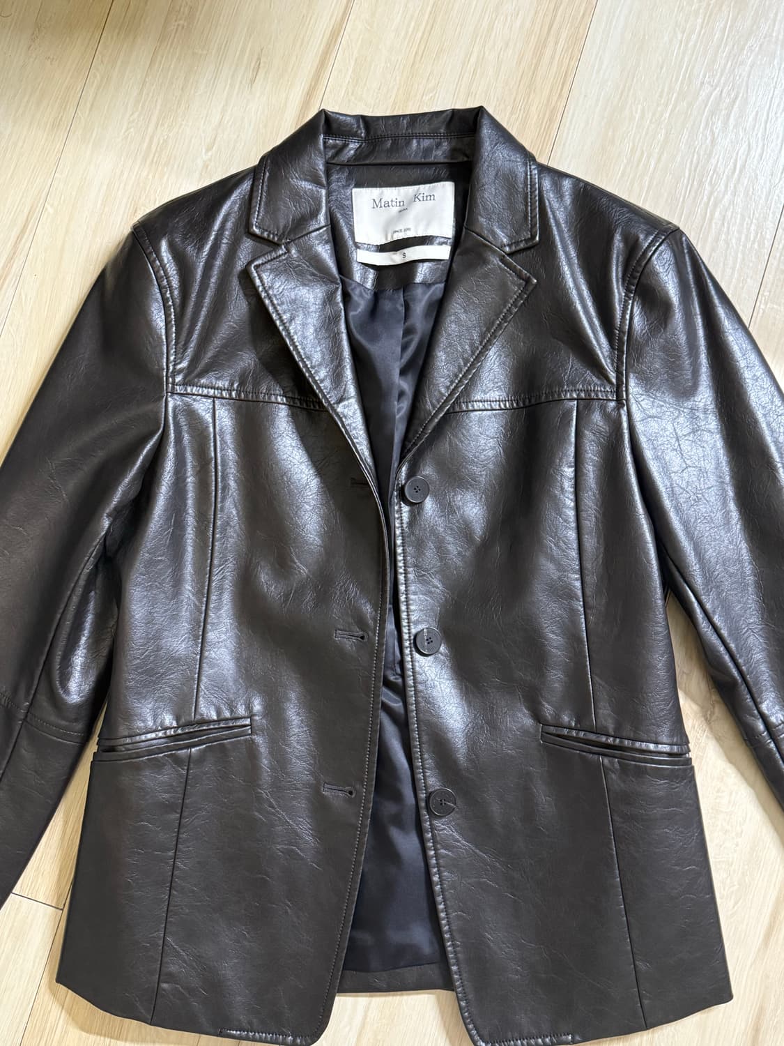Matin Kim 가죽자켓 상품이미지3