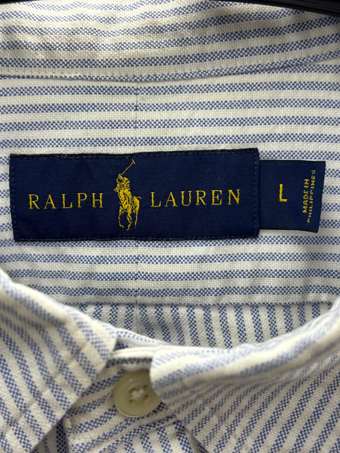 폴로 랄프로렌 스트라이프 셔츠 L 상품이미지4