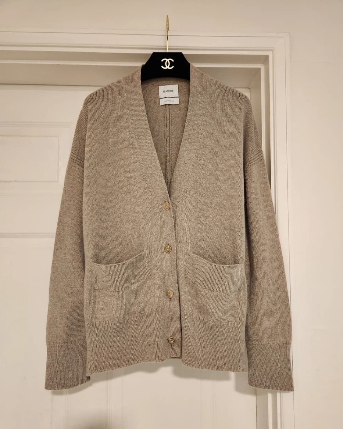 (정품)샤넬 배리  BARRIE 캐시미어 가디건 상품이미지5