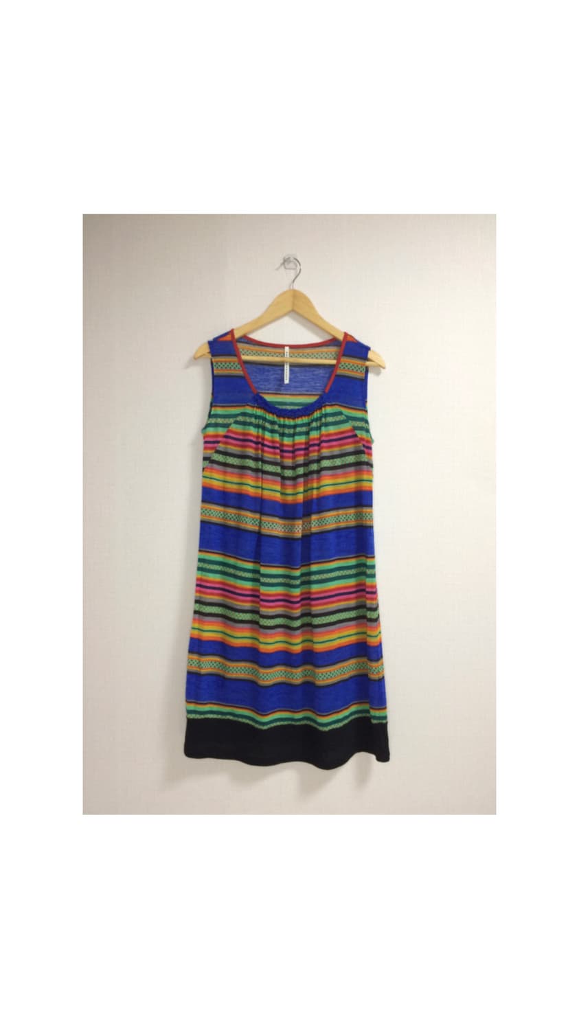 스나오쿠와하라 컬러풀 에스닉 튜닉 상품이미지1