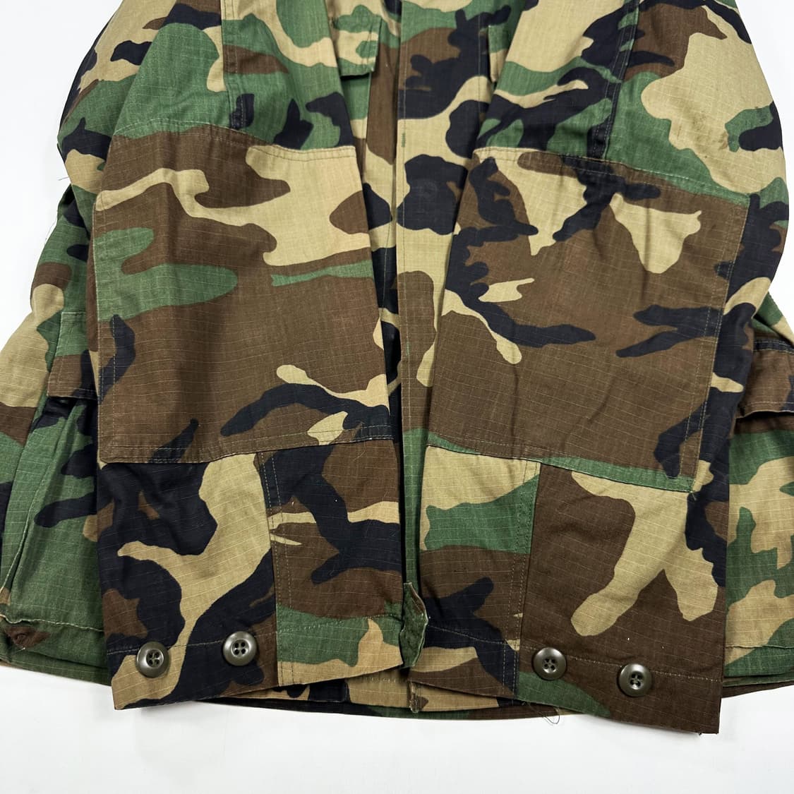 VTG 빈티지 BDU 밀리터리 카모 자켓 (실측 XL) 상품이미지6