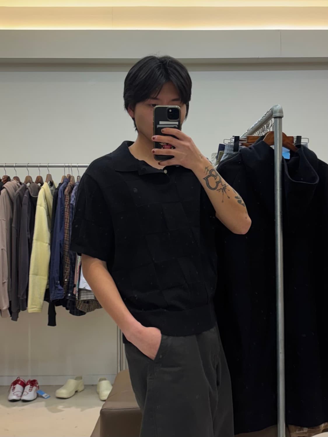 칼하트 wip 체커 폴로티 상품이미지9