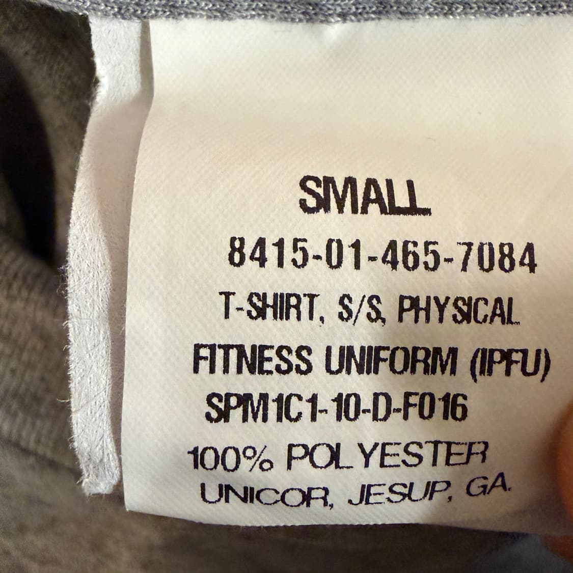 US Original ARMY IPFU Deadstock Small 상품이미지5