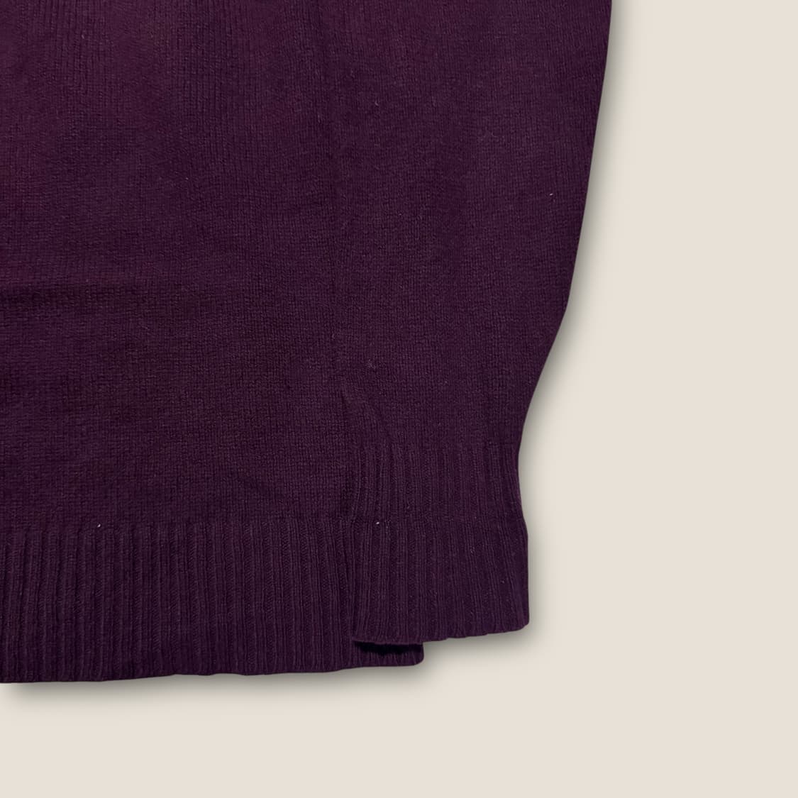 폴로 랄프로렌 버건디 램스울 니트 100 상품이미지4