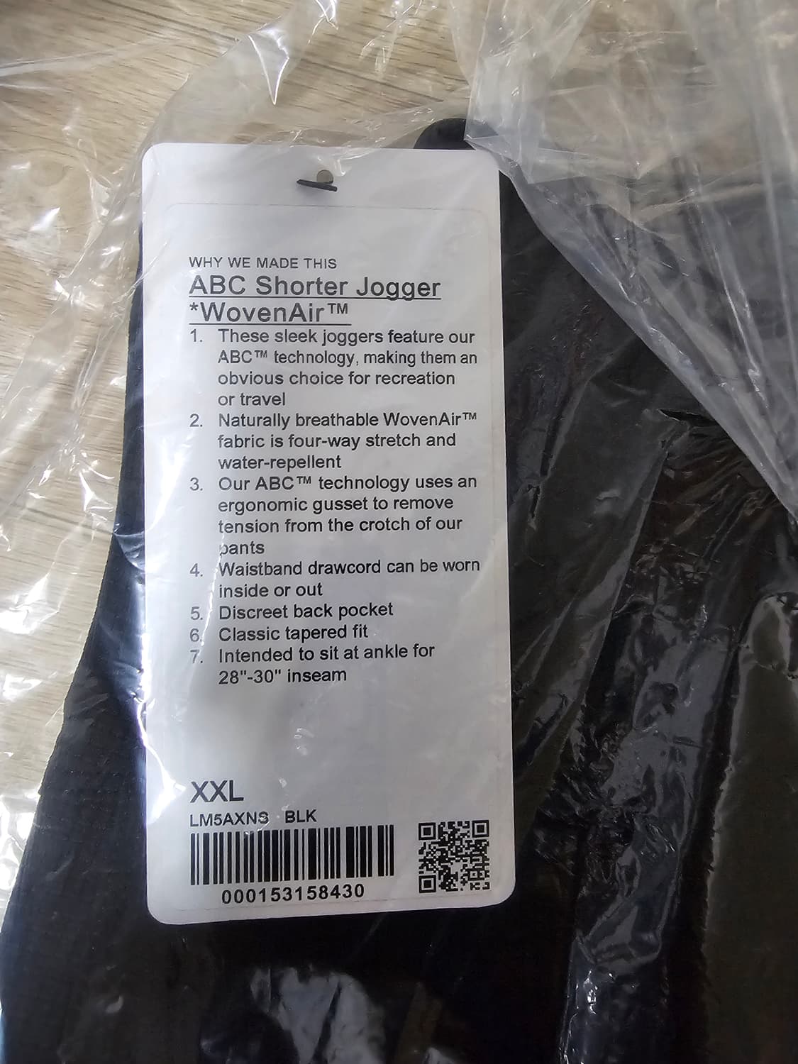 Abc 쇼터 조거 우븐에어 xxl 상품이미지3