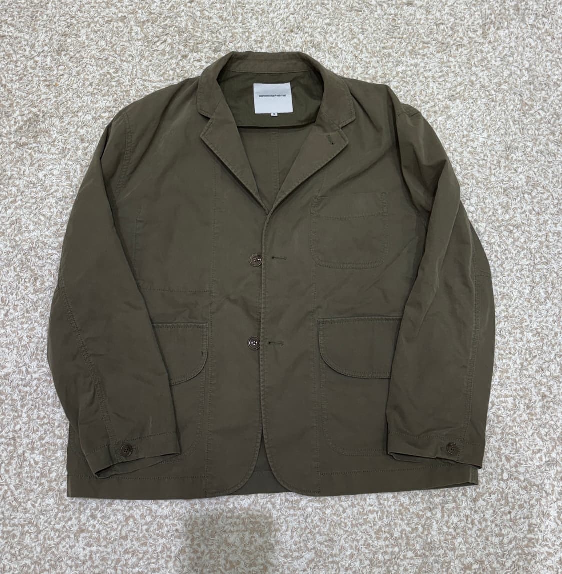 (택포)에스피오나지 릴렉스드 자켓 올리브 M 상품이미지1