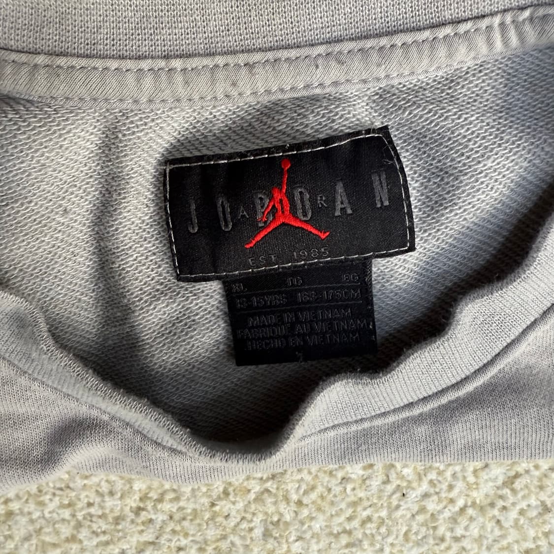 [XL / 13-15세] 나이키 키즈 조던 점프맨 맨투맨 0108T1 상품이미지3