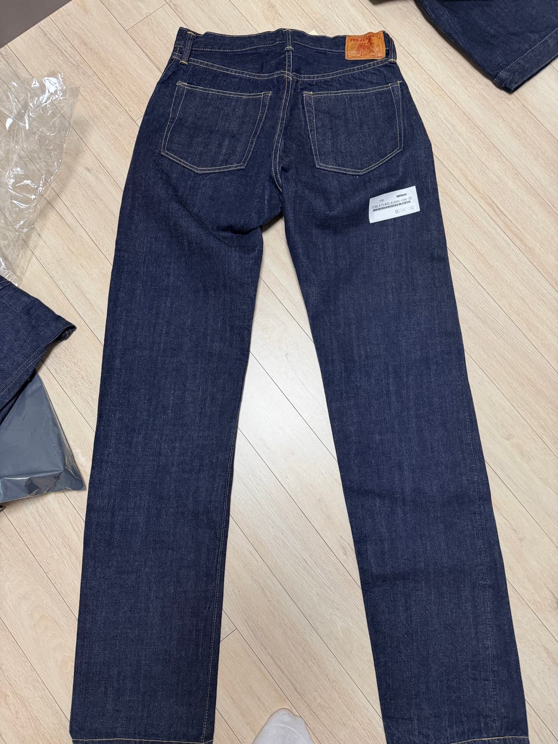 Tcb jeans late 40s 원워시 데님 새제품 32인치 상품이미지4