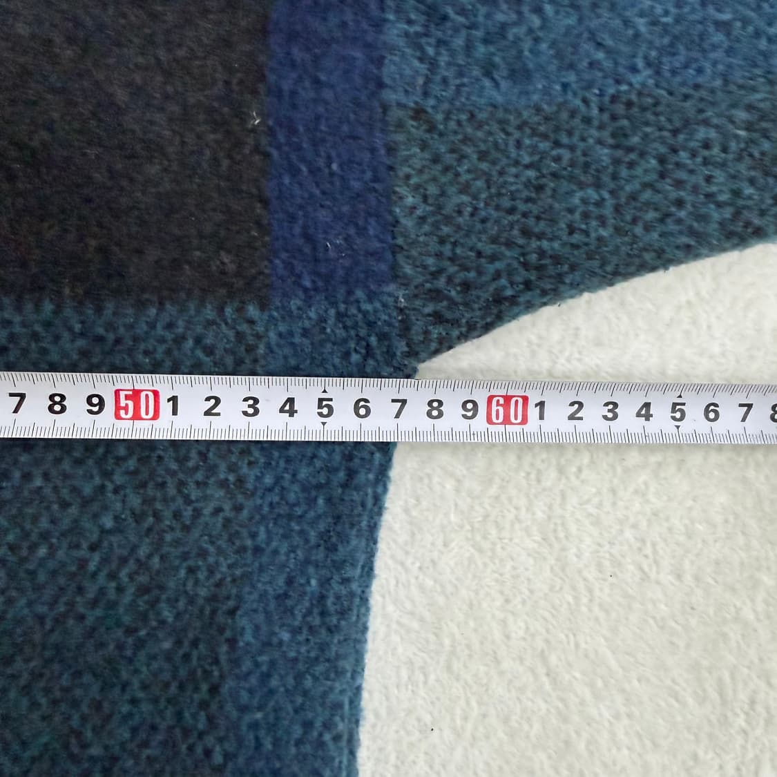 S 자라 블루 체크 패턴 가디건 0424T 상품이미지5