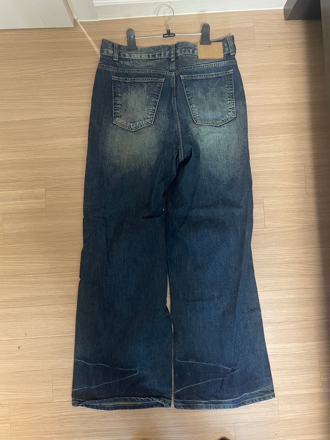 엘무드 와이드 데님 팬츠 48 상품이미지2