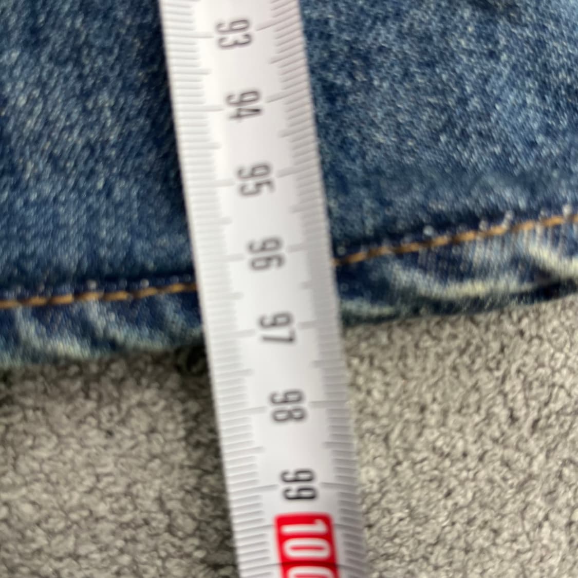 28 리바이스 빅E 505 워싱 데님 팬츠 상품이미지10
