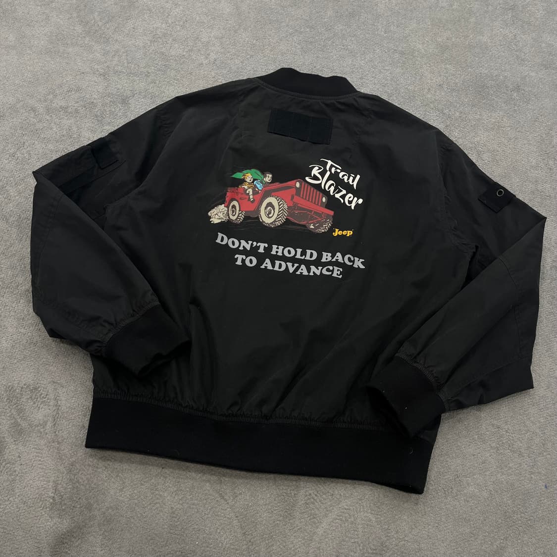 S Jeep 패치 항공점퍼 상품이미지5