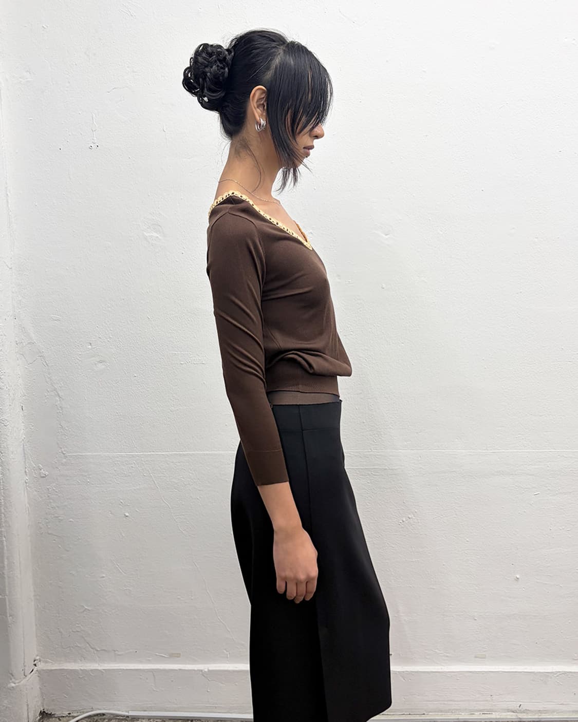 돌체앤가바나 실크 탑 상품이미지3