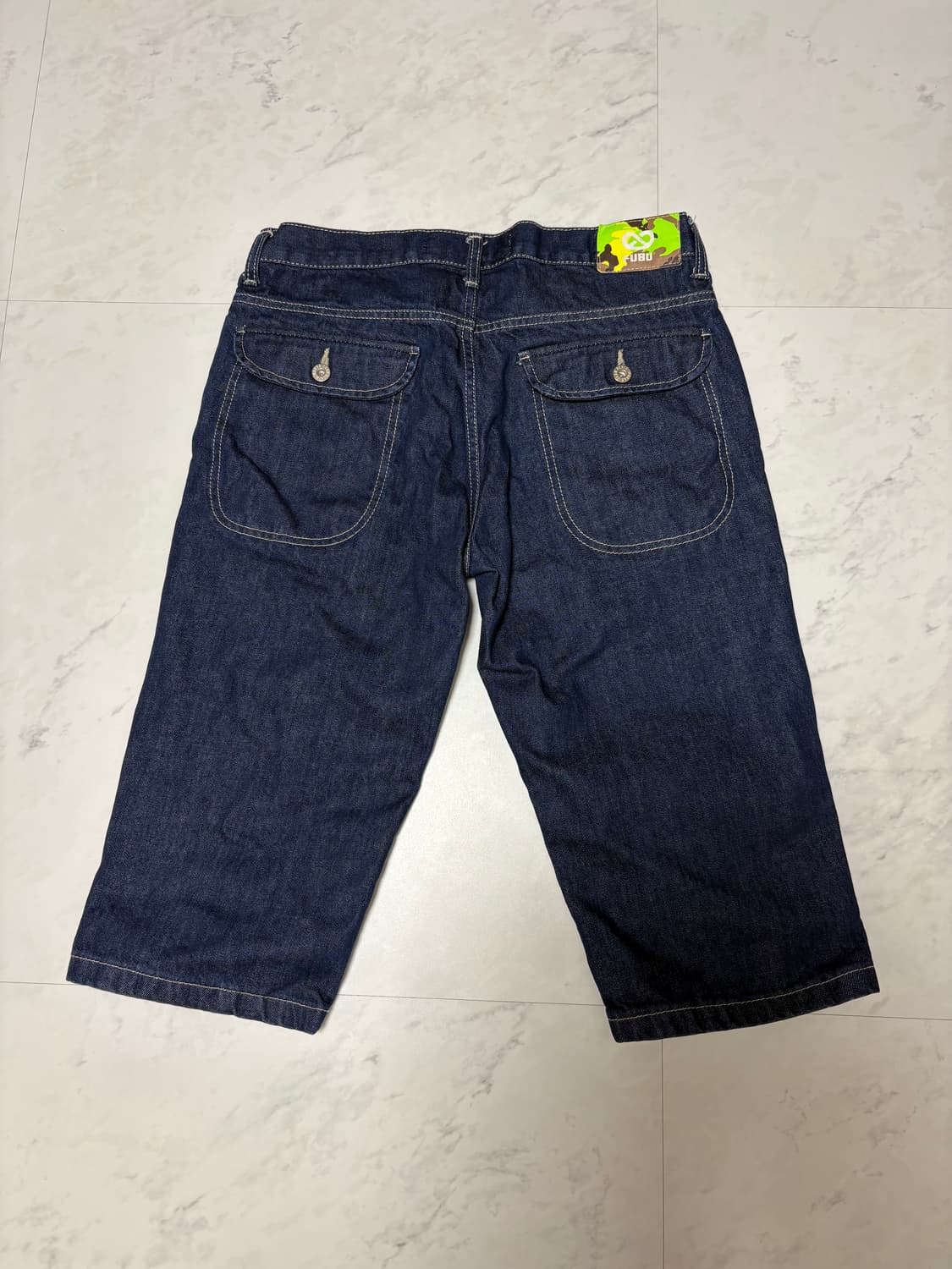 FUBU 스티치7부데님팬츠32 상품이미지2