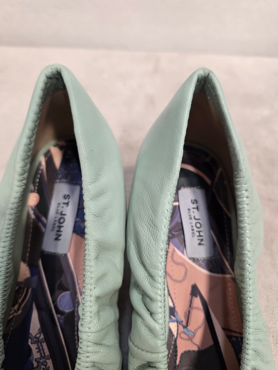 새상품) 세인트죤 ST. JOHN 여성 펌프스 민트 245 상품이미지6