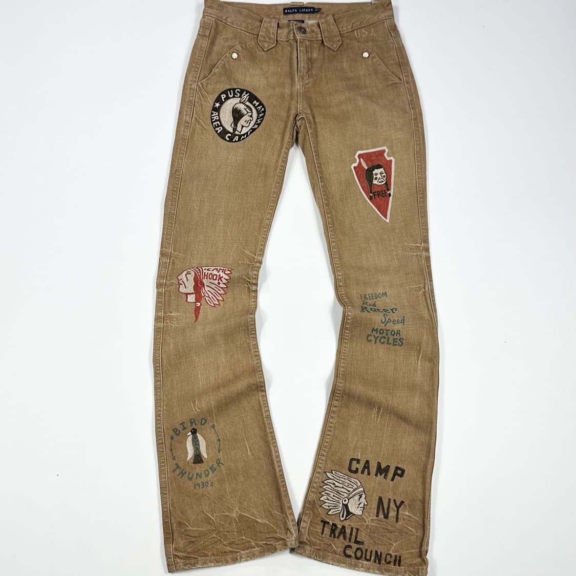 폴로 랄프로렌 RL 인디언 부츠컷 데님팬츠 (26인치 여성추천) 상품이미지3