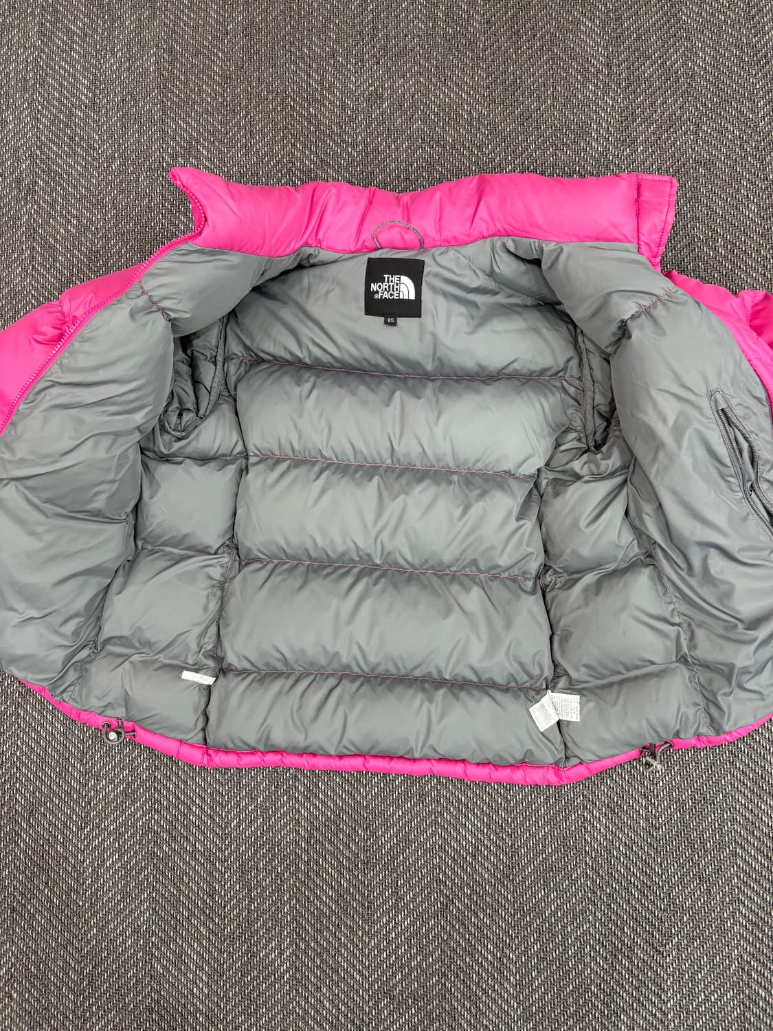 노스페이스 700 눕시 패딩 핑크 상품이미지7