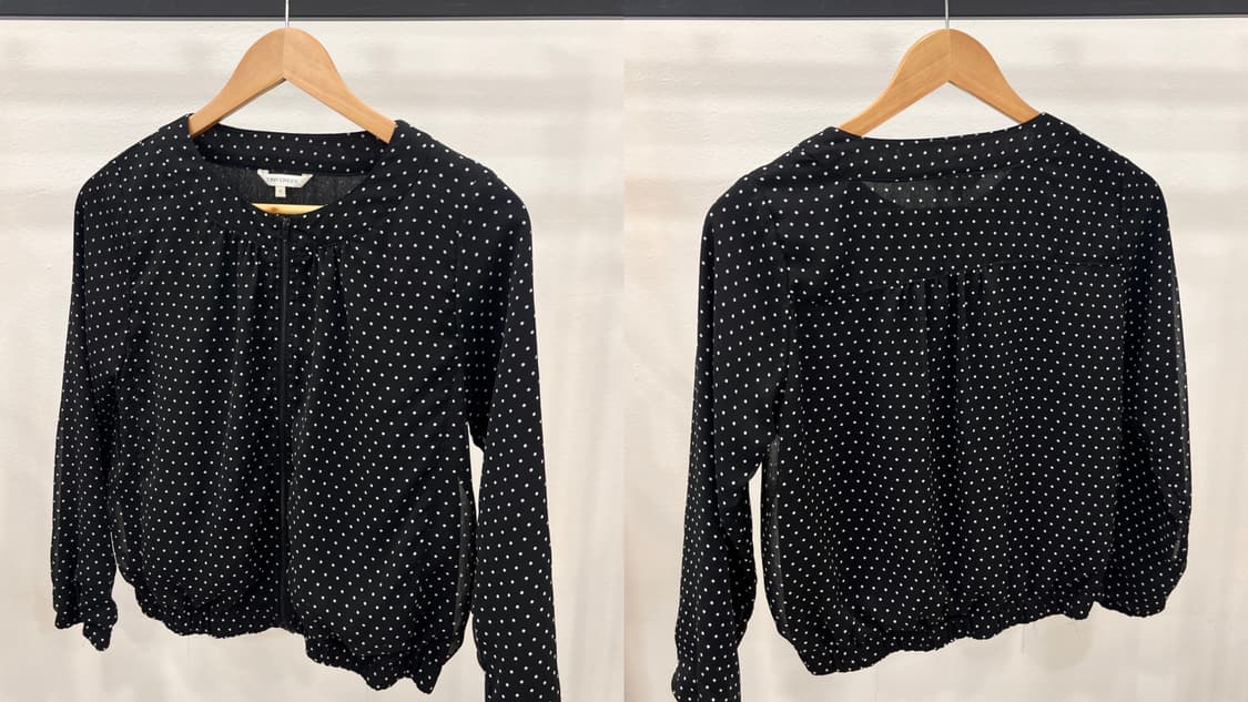 Dot crop windbreaker 상품이미지6