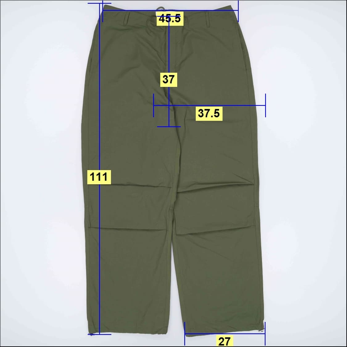 L 감마갤러리 파라슈트 팬츠 카키 4245 상품이미지8