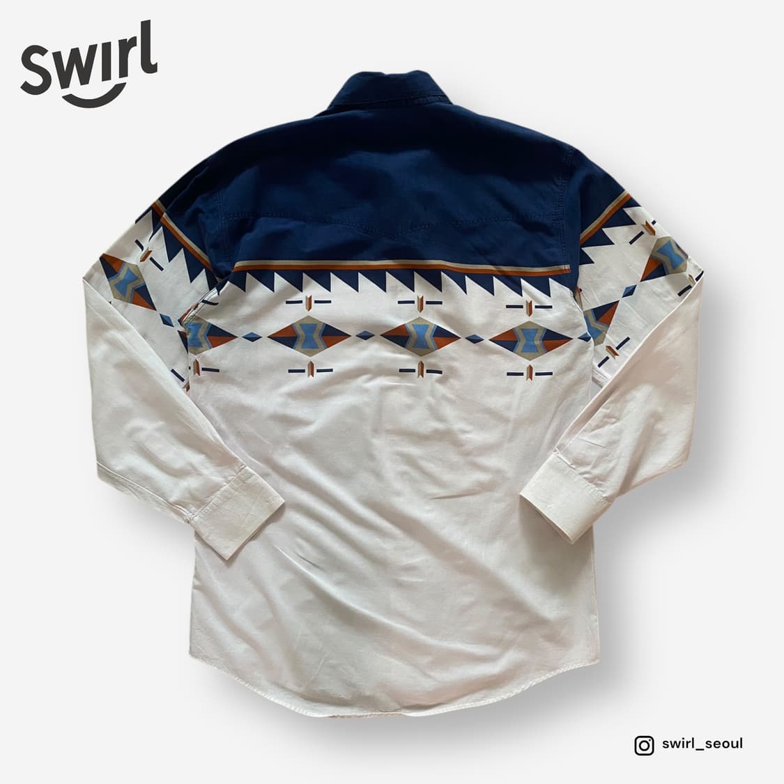 🌊Western frontier Navajo shirts 상품이미지4