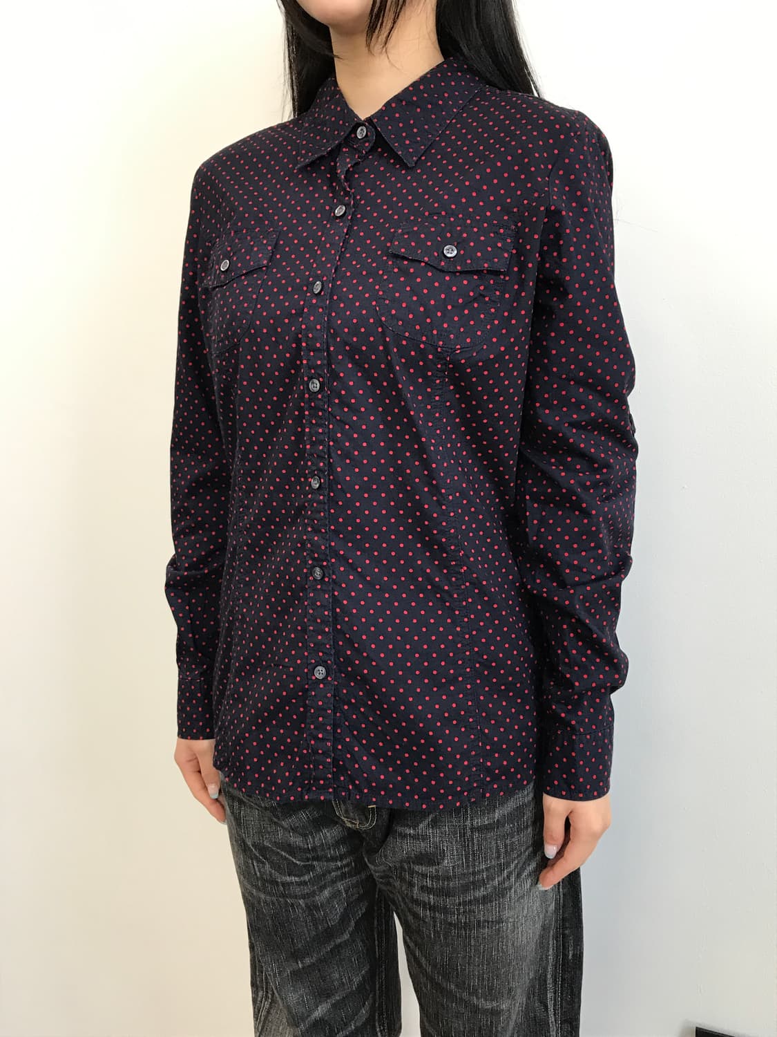 Tommy Hilfiger Dot Pattern Shirt 상품이미지3
