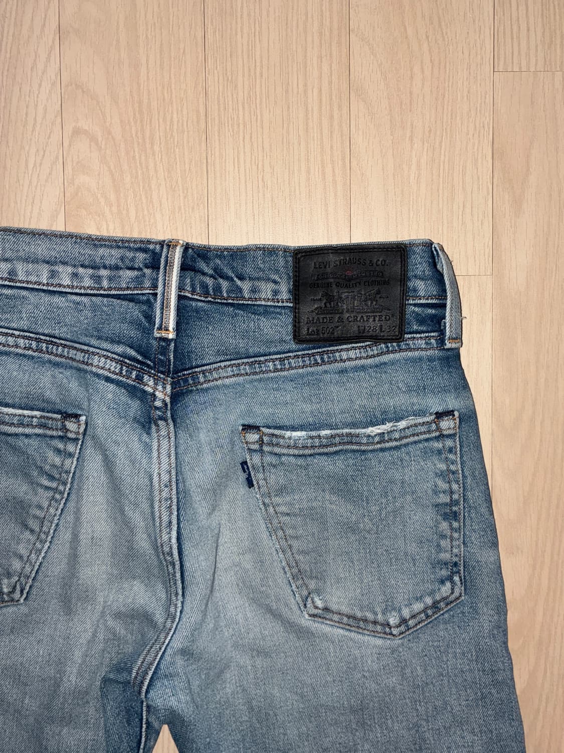 리바이스 Lot502 블루탭 재팬 상품이미지4