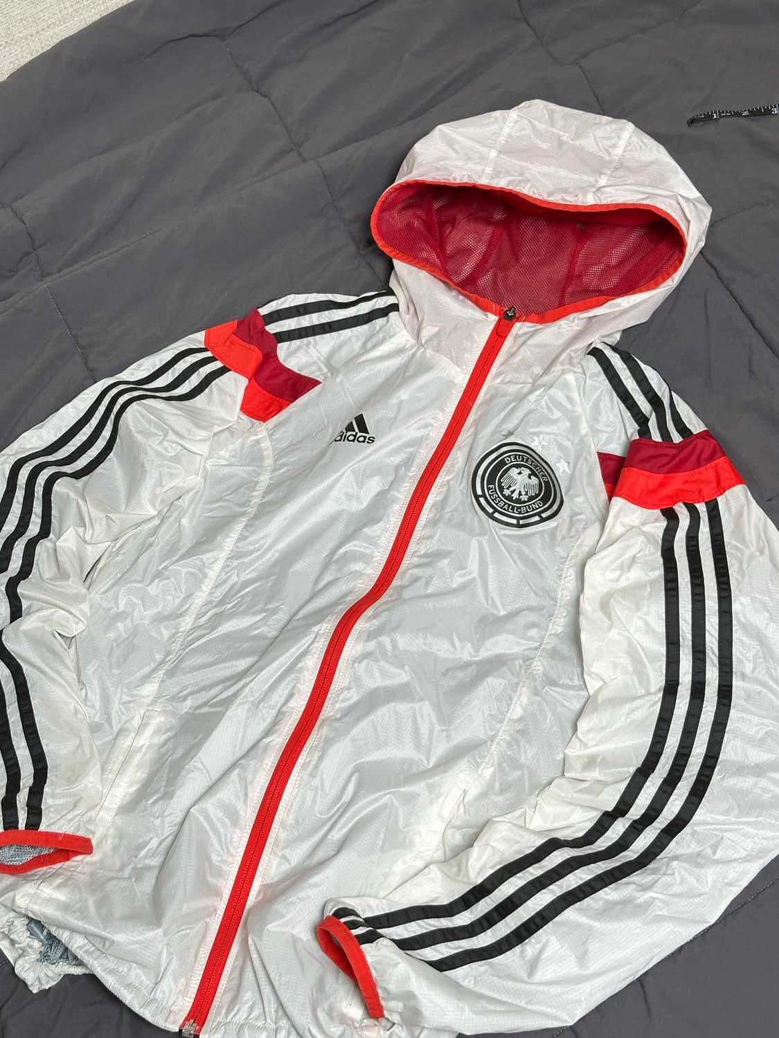 아디다스 독일 국대 소프트쉘 바람막이 스몰 상품이미지1