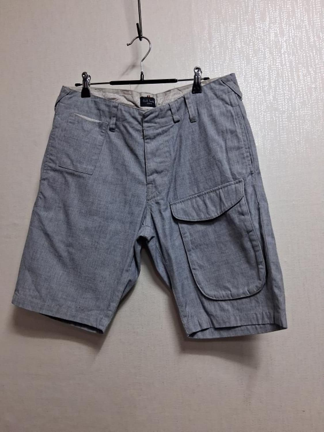 폴스미스  반바지 해지블루 면반바지 남성L32 
 상품이미지1