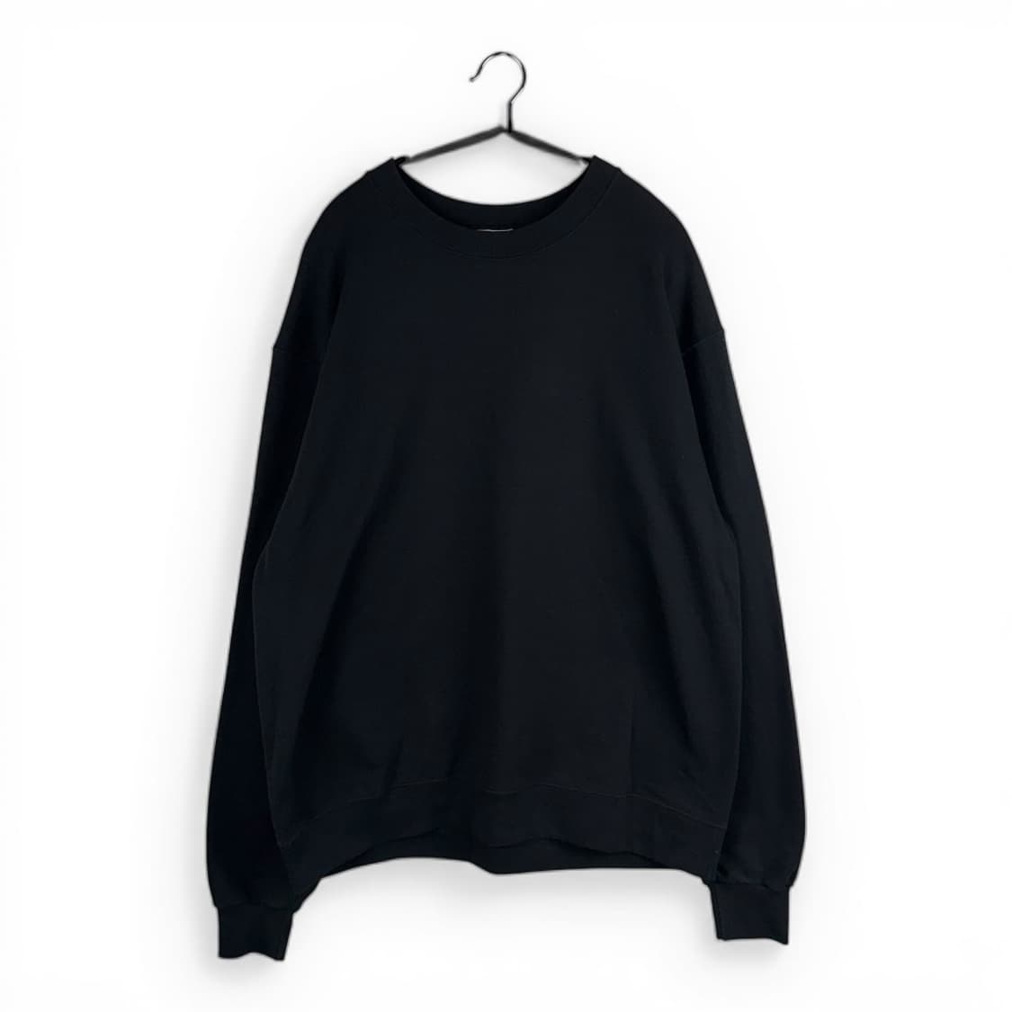 (L) 챔피온 애코 맨투맨 블랙 상품이미지1