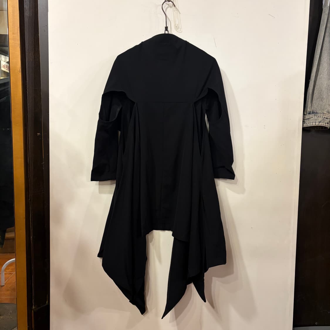 리미 푸 요지야마모토 아방가르드 드레이프 암홀커팅 코트 상품이미지5