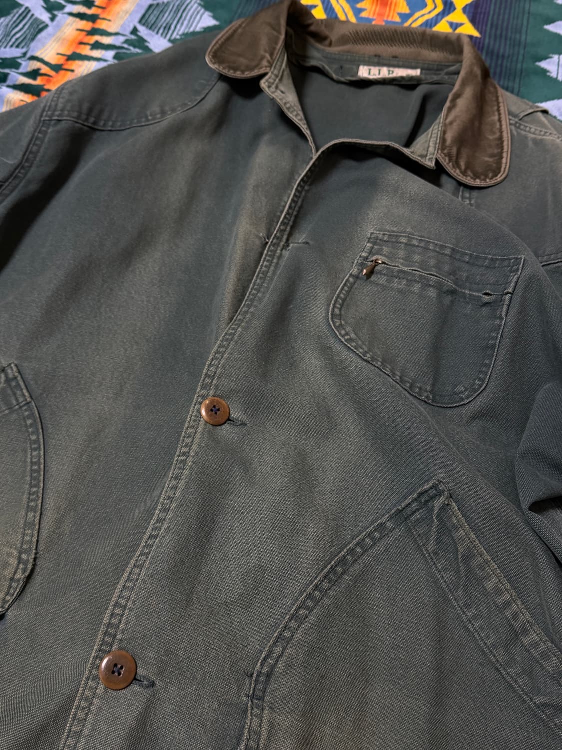 L.L. Bean 오리지널 필드 코트 울 라이너 상품이미지3