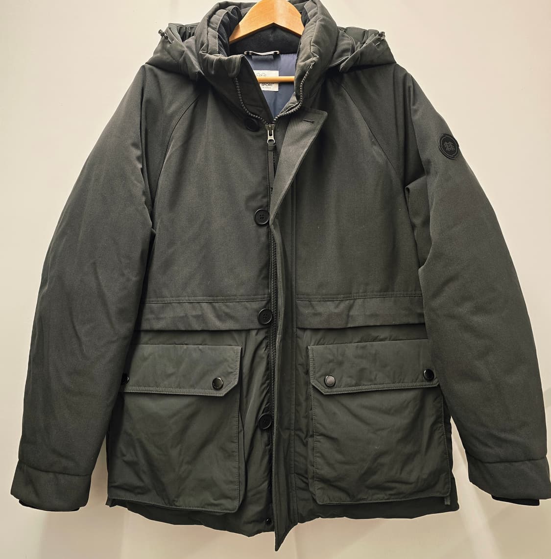 코오롱스포츠  남성 구스다운 점퍼.
싸이즈 105. 상품이미지1