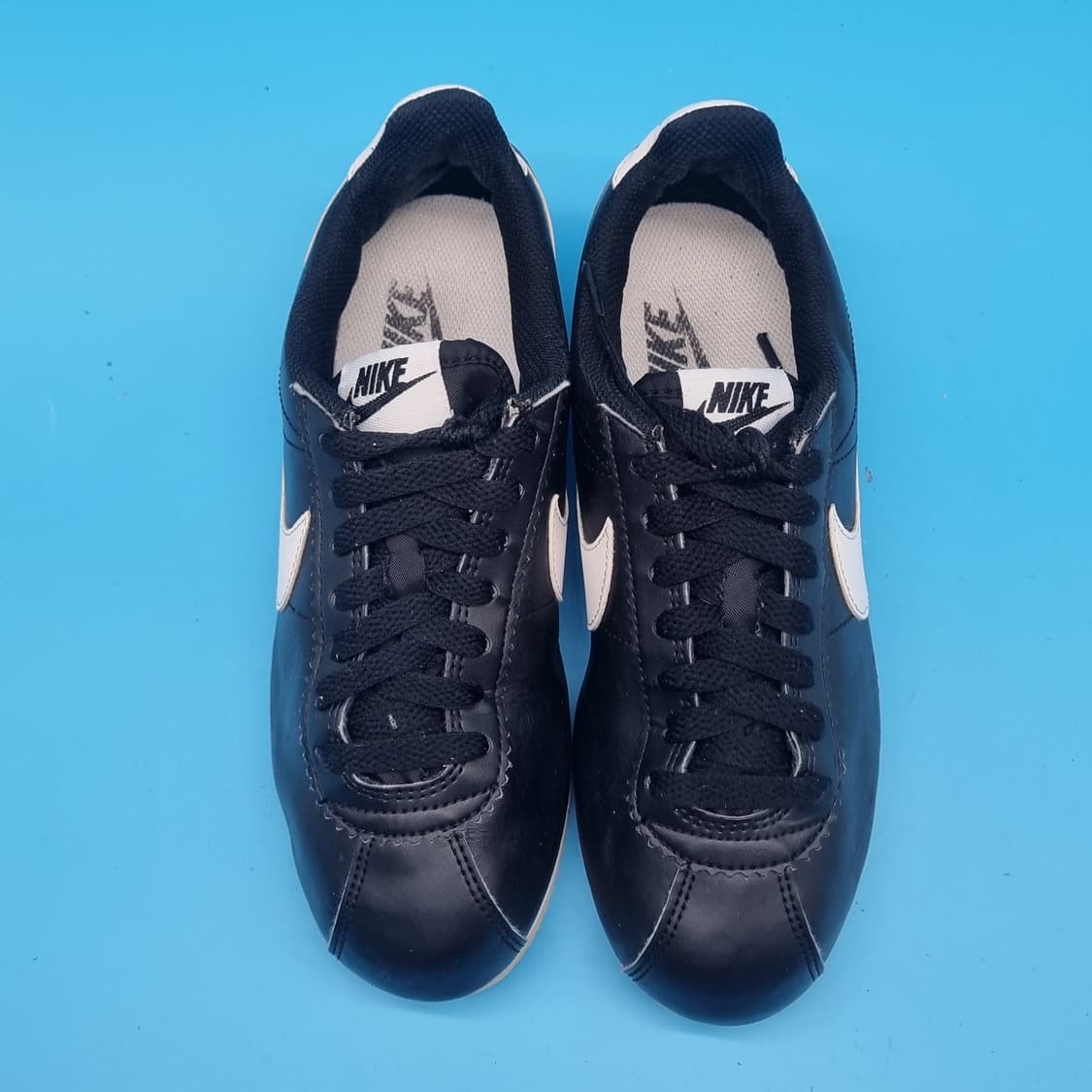 oo 나이키 코르테즈 레더 검흰 여성운동화230 상품이미지2