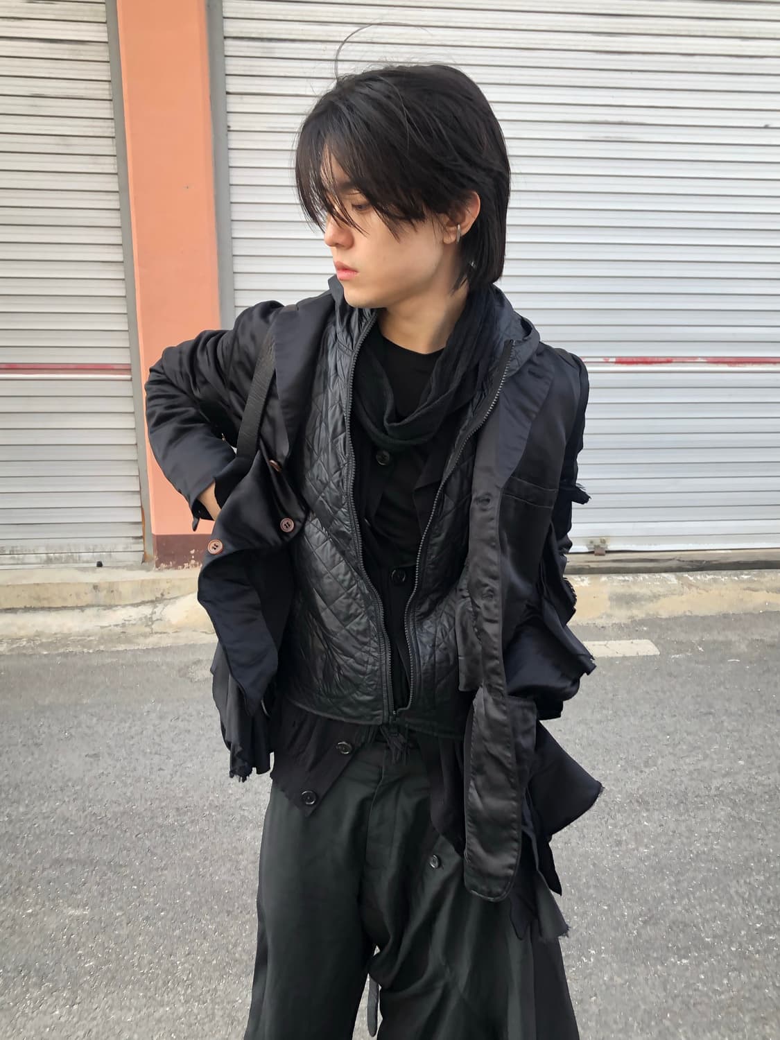 돌체앤가바나 퀼팅 후드 베스트 상품이미지4