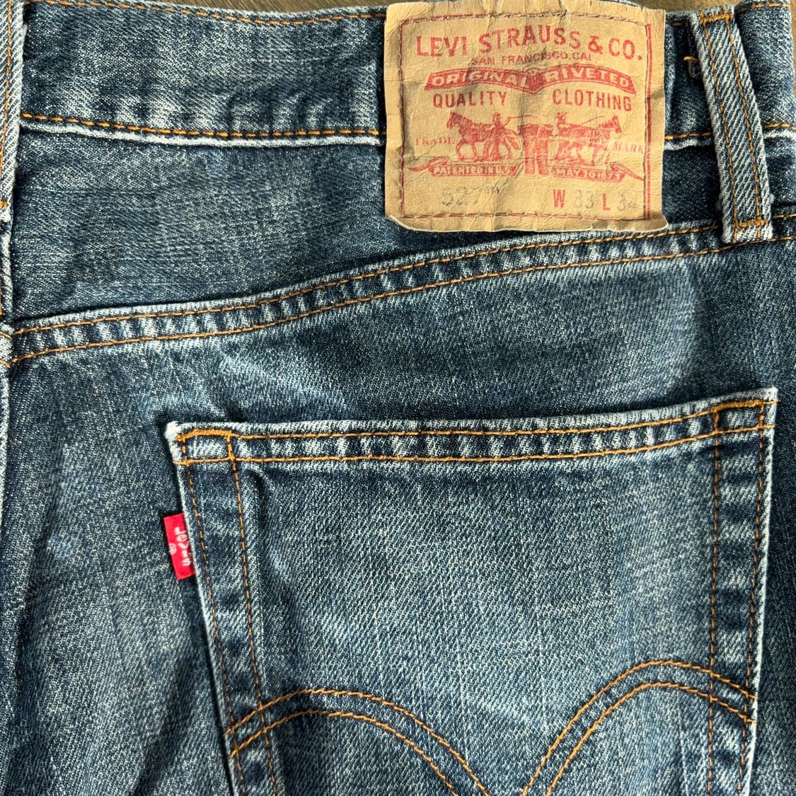 리바이스 Levi’s 527 부츠컷 데님 팬츠 상품이미지8