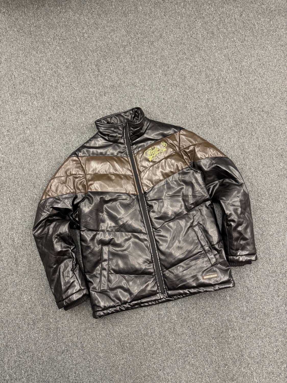 Body Glove 빈티지 투웨이 레더 가죽 패딩 상품이미지1