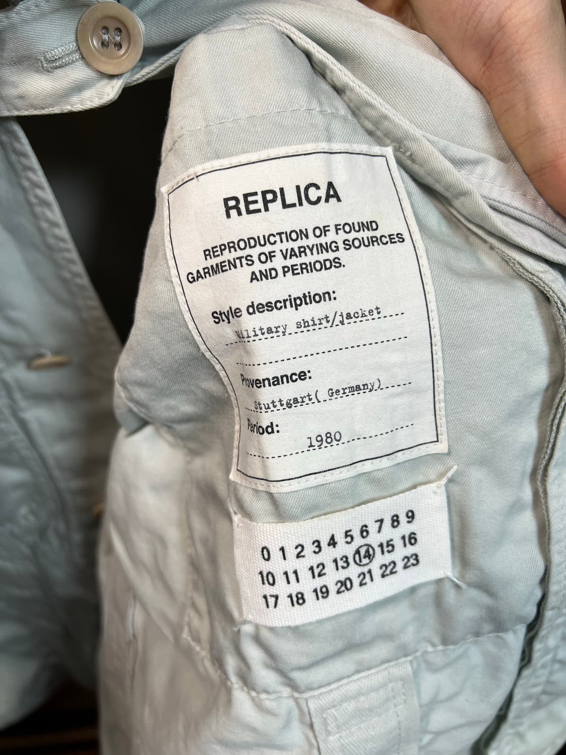 [48] 마르지엘라 밀리터리 자켓 상품이미지4