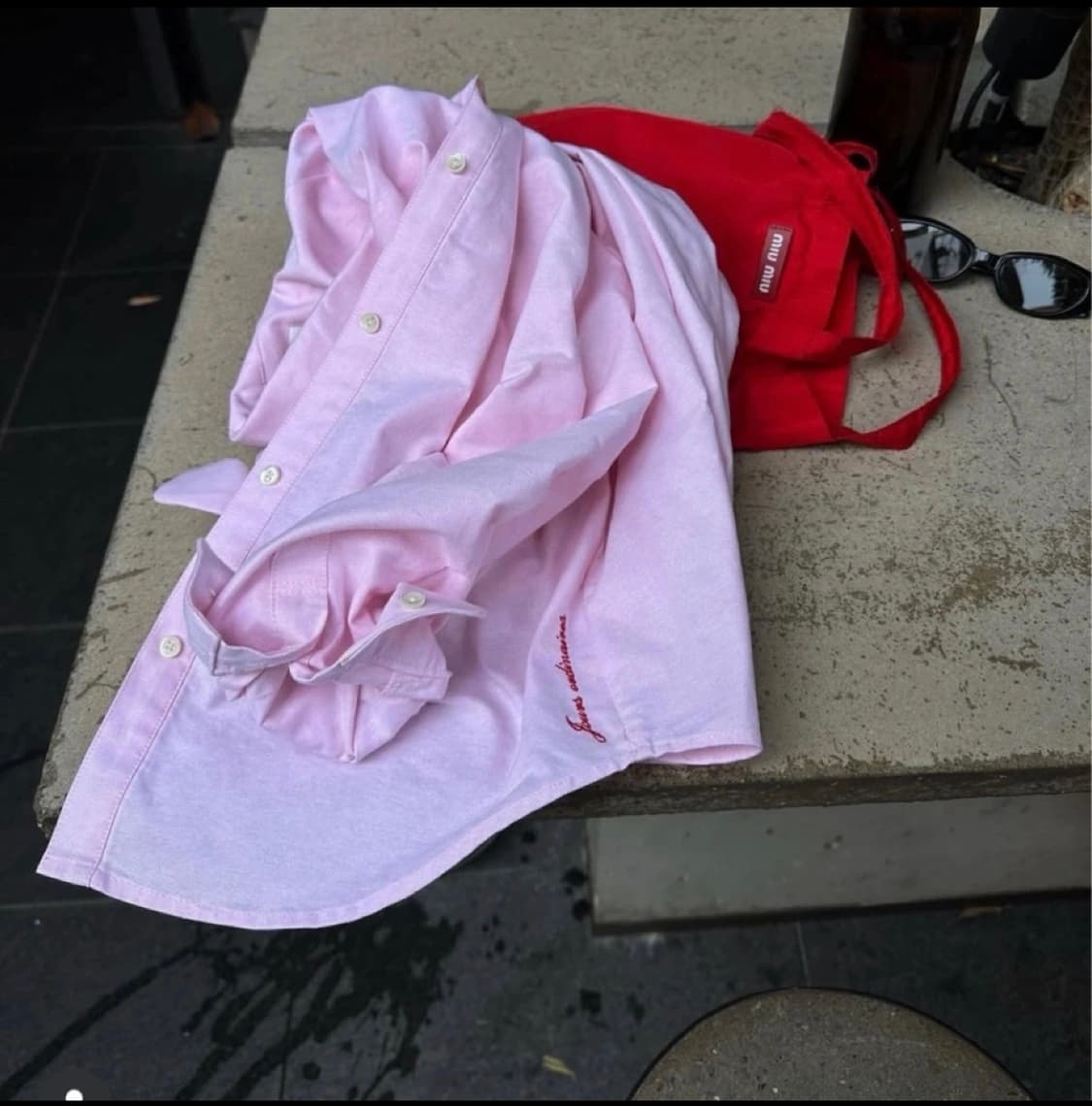 GED 핑크 옥스포드 셔츠 상품이미지1