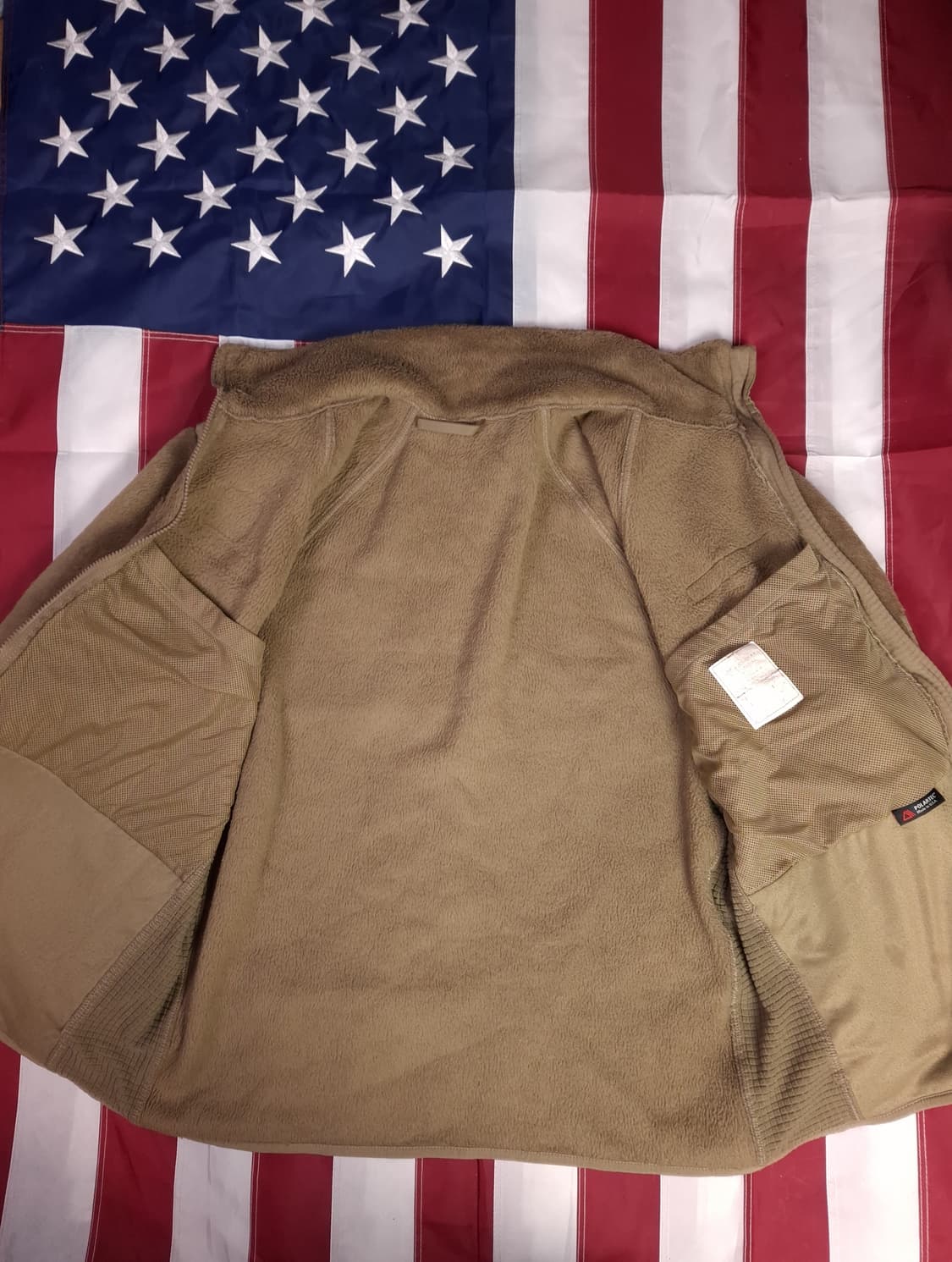 오리지날 미군 지급용 신형 OCP 폴라텍 후리스자켓 상품이미지6