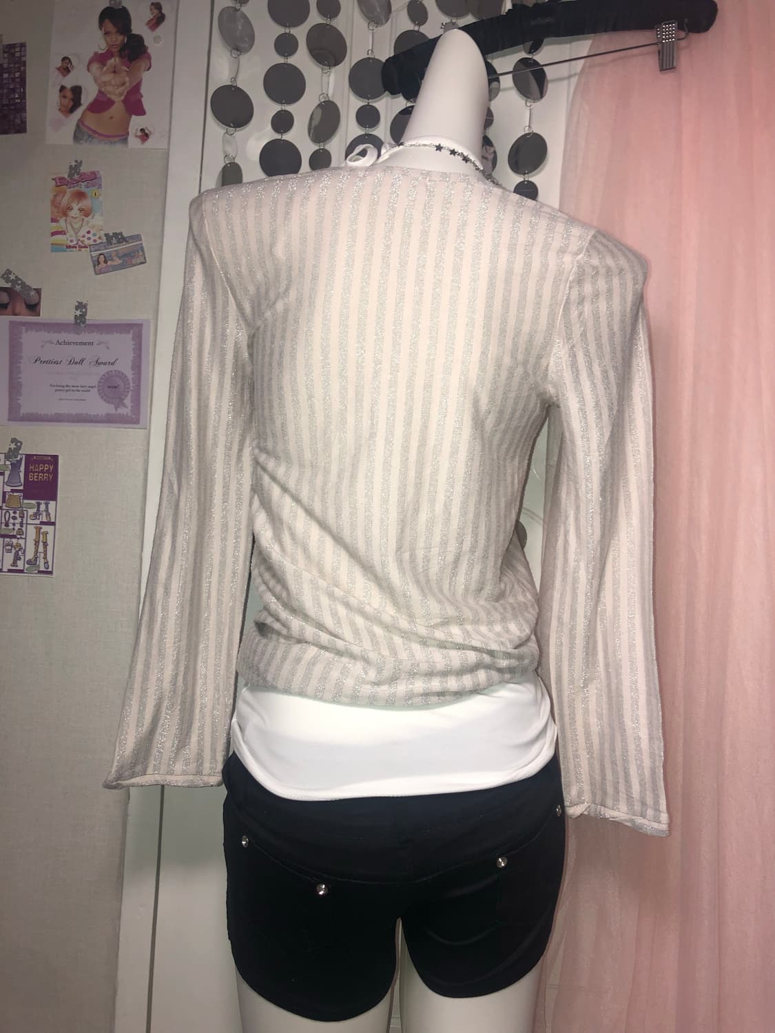 silver stripe top/ops 상품이미지2