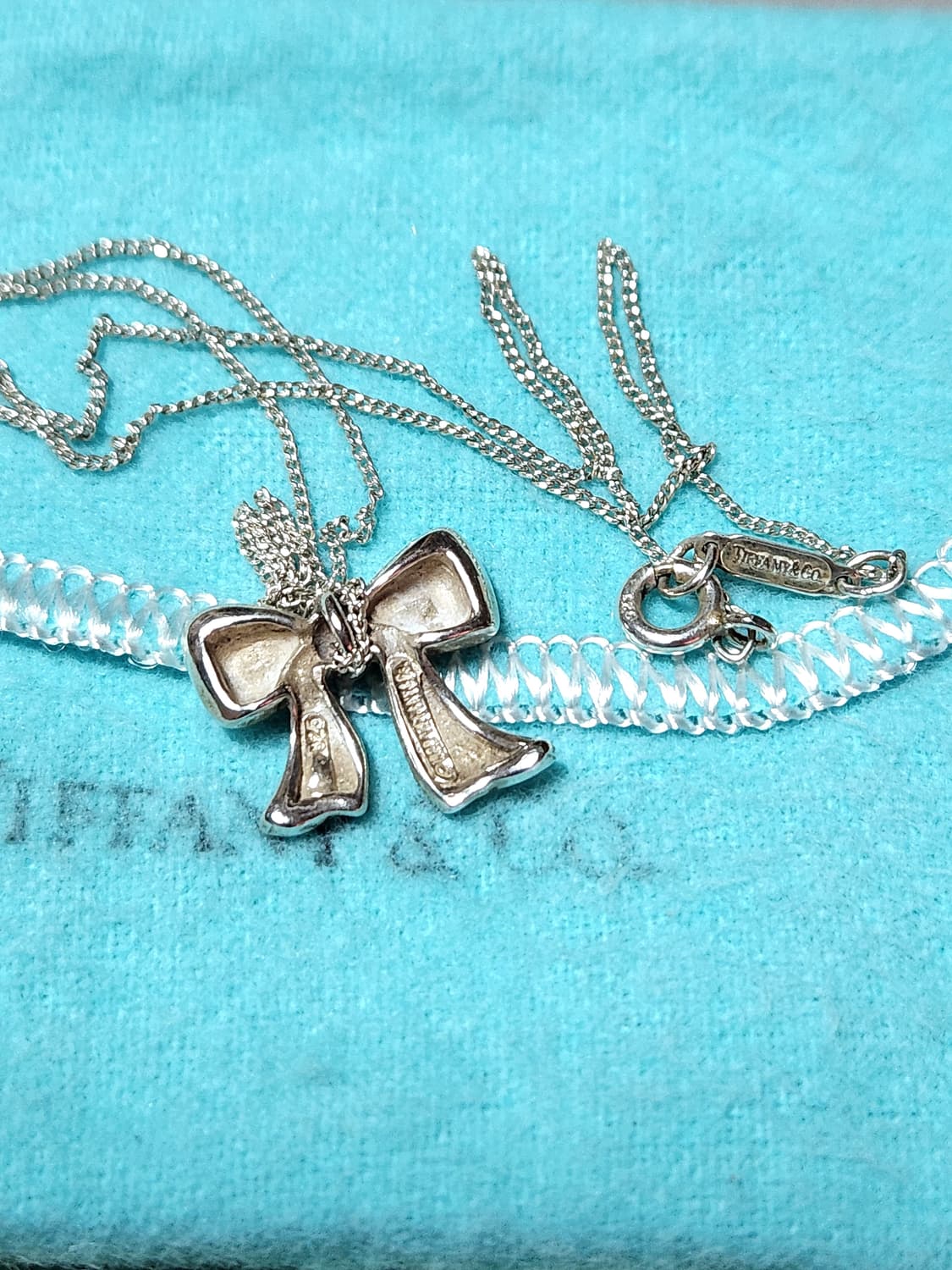 티파니앤코 리본 목걸이 상품이미지4