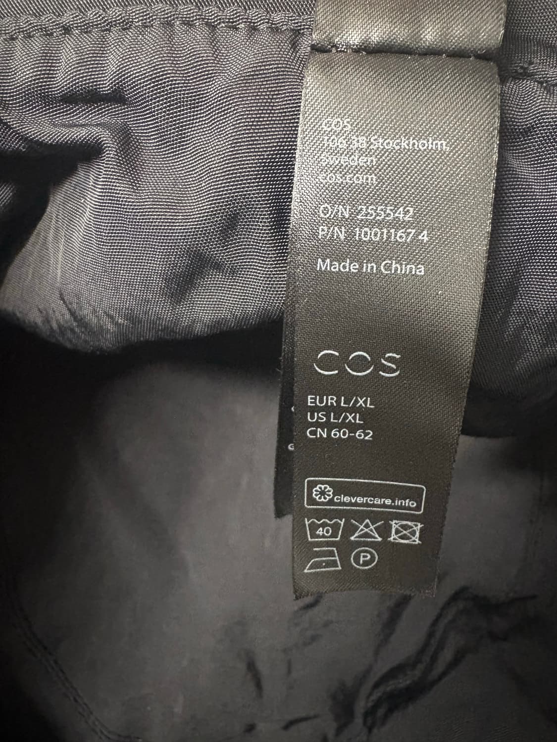 COS뽀글이 벙거지 모자 블랙  상품이미지2