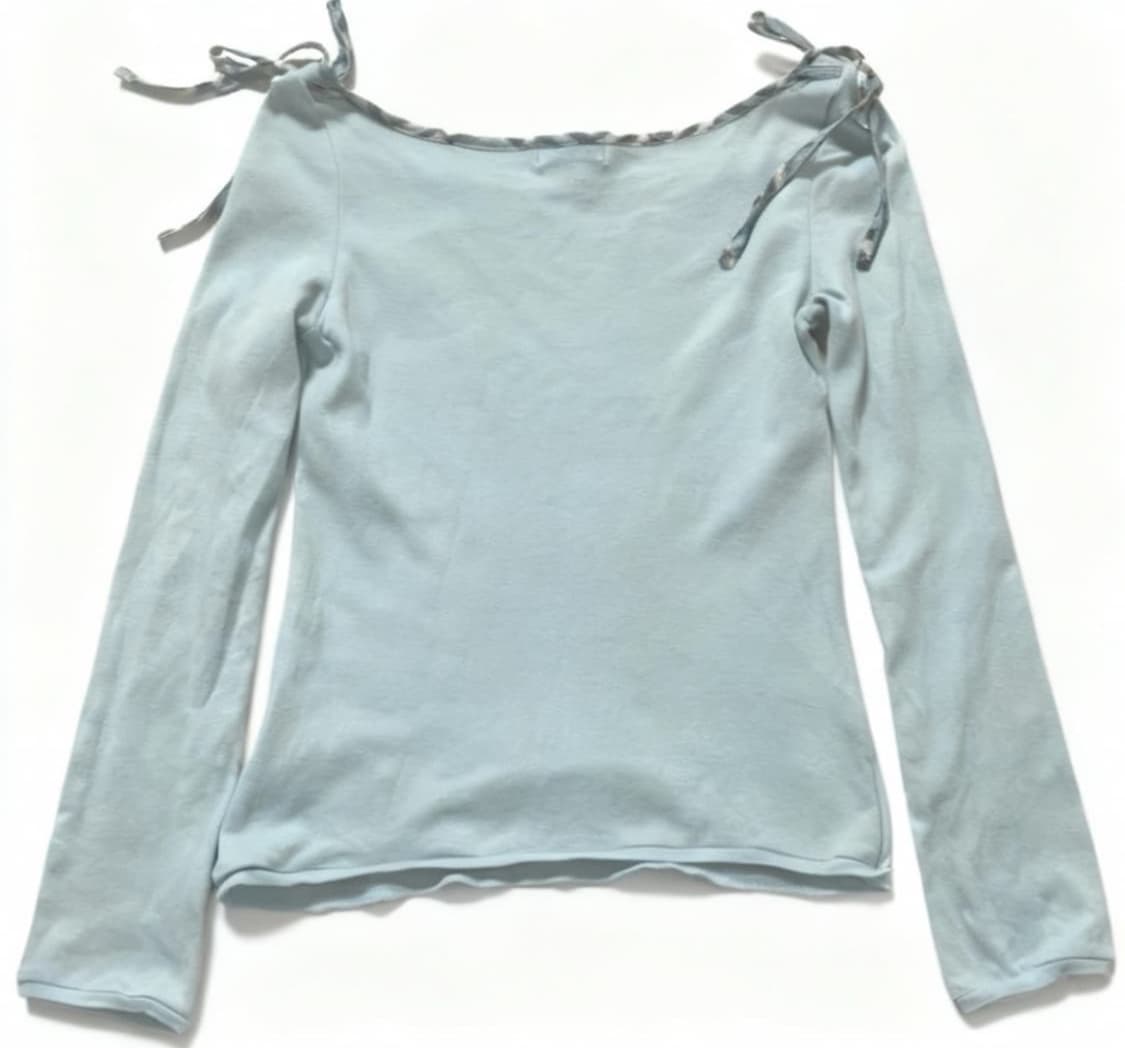 버버리 대장템 소라 오프숄더 니트 상품이미지3